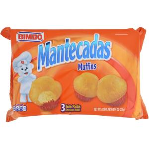 Bimbo mantecadas muffins 9.54 oz