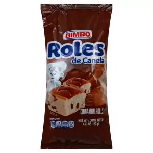 Bimbo roles de canela con pasas 4.23 oz