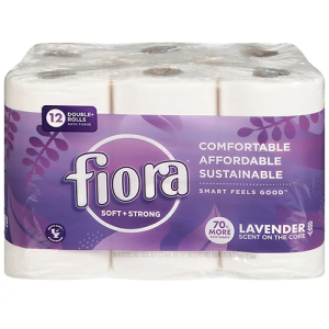 Fiora Bath Tissue Lavender 12 Roll