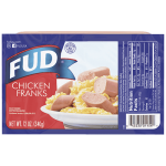 Fud Chicken Franks 12oz