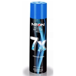 Neon Universal Gas Lighter 7x Premium Butane Refill 10.14 Oz.