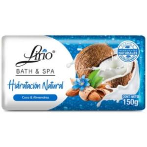 Lirio Coco & Almendras Bar Soap 150gr