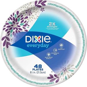 Dixie Plates 8.5 In 48 Pk.