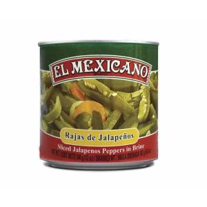 EL MEXICANO RAJAS DE JALAPEÑOS 12 OZ.