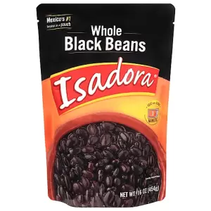 Isadora Whole Black Beans 16oz