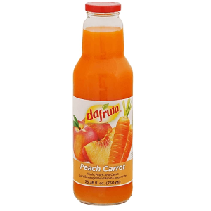 Dafruta Carrot Peach 750 Ml.