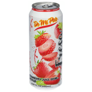 De Mi Pais Strawberry Juice 16.57 Oz.