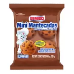 Bimbo Mini Mantecas Chispas De Chocolate 4.44 Oz.