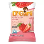 D Gary Gelatin Strawberry 4.2 Oz.