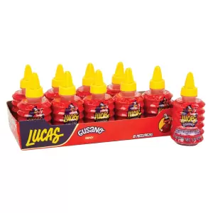 Lucas Gusano Chamoy 10pk 38 Gr. 1.27 Oz.