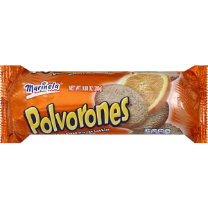 Marinela Polvorones Shortbread Oranges 9.88 Oz