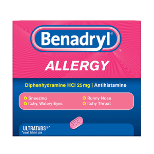 Benadryl Alergia 2 Tabletas