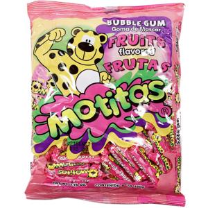 Motitas Buble Gum Fruit (Frutas) 7.76 Oz-