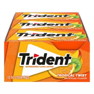 Trident Gum Tropical Twist 28 Sticks