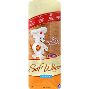 BIMBO SOFT WHEAT BREAD 4 OZ.