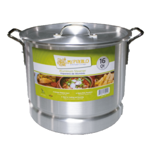 Olla De Acero Inoxidable 16 Qt