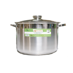 Olla De Acero Inoxidable Con Tapa 8 Qt