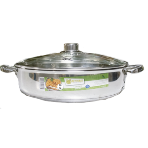 Caserola Grande Aluminio Tapa 10.4 Qt