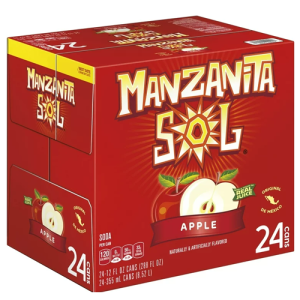 Manzanita Sol Apple 12oz  24 Pk.