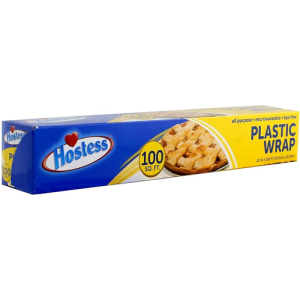 Hostess Plastic Wrap  100 Sp Ft