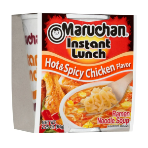 Maruchan Cup Hot & Spicy Chicken 12 /2.25 Oz