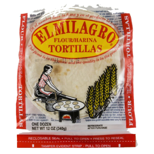 El Milagro Tortilla De Harina Casera  12 Oz.