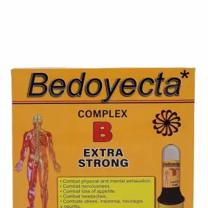 BEDOYECTA COMPLEJO B EXTRA FUERTE 10 MICROBOTELLETAS DE 15 mL.