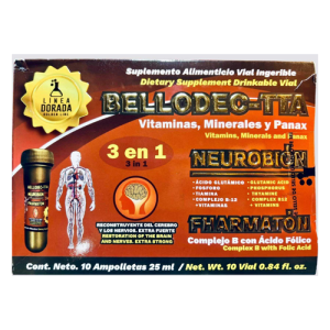 Hierro Bedoyecta Neurobion B12 10 Microbotellas