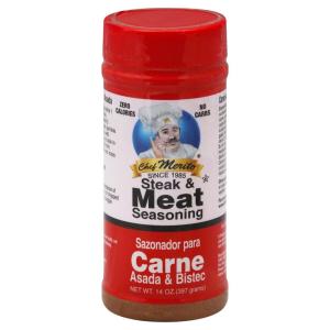 Chef Merito Steak & Meat Seasoning 14 Oz.