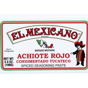 El Mexicano Achiote Rojo 3.5oz