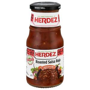 Herdez Roasted Salsa Roja Medium 15.7 Oz