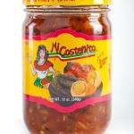 Mi Costeñita Salsa De Yola Red Pepper Sauce Martajada 12 Oz