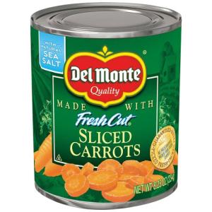 Del Monte Sliced Carrots 8.25oz