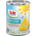 Dole Pineapple Chunks In 100% Juice 20oz - Wic