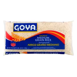 Goya Arroz Grano Mediano 48 Oz