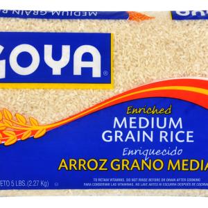 Goya Arroz Grano Mediano 5 Lb