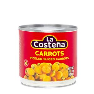 La Costeña Pickled Carrots Sliced 14.1 Oz.