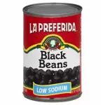 La Preferida Black Beans Low Sodium 15 Oz.