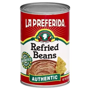 La Preferida Refried Beans Authentic 16 Oz