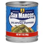 San Marcos Whole Jalapeno Peppers 7 Oz.