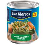 San Marcos Whole Jalapenos 6lb 1oz