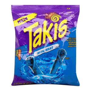 Barcel Takis Blue Heat Chili Pepper 4 Oz