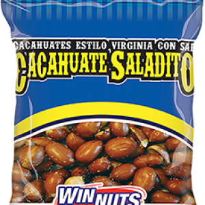 Winnuts Cacahuate Saladito Estilo Virginia 150 Gr.