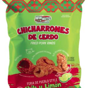 Winnuts Chicharron De Cerdo Chile Y Limon 3.53 Oz.