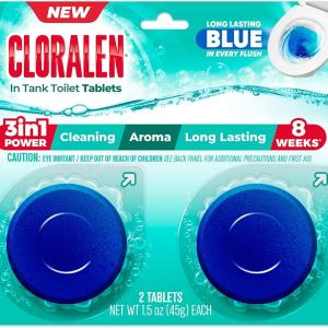 Cloralen in tank tablets 2pk.