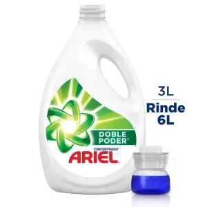 Ariel Liquido Regular Concentrado 3 Lt.