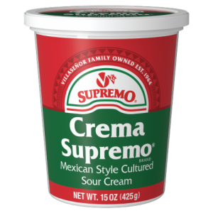 Supremo Crema Estilo Mexicano 15oz