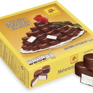 De La Rosa Chocolate Marshmallow 12oz (50piezas)