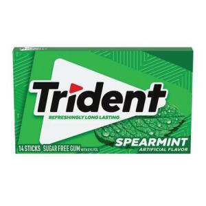 Trident Spearmint 14 Sticks