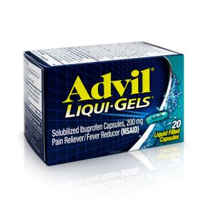 Advil Liqui-Gels Solubilized 200 Mg 20 Capsulas